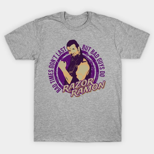 scott hall - razor ramon T-Shirt by Suarezmess